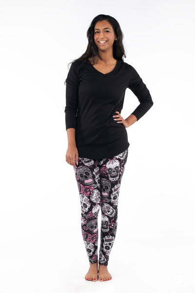 Black Petal - Signature Leggings