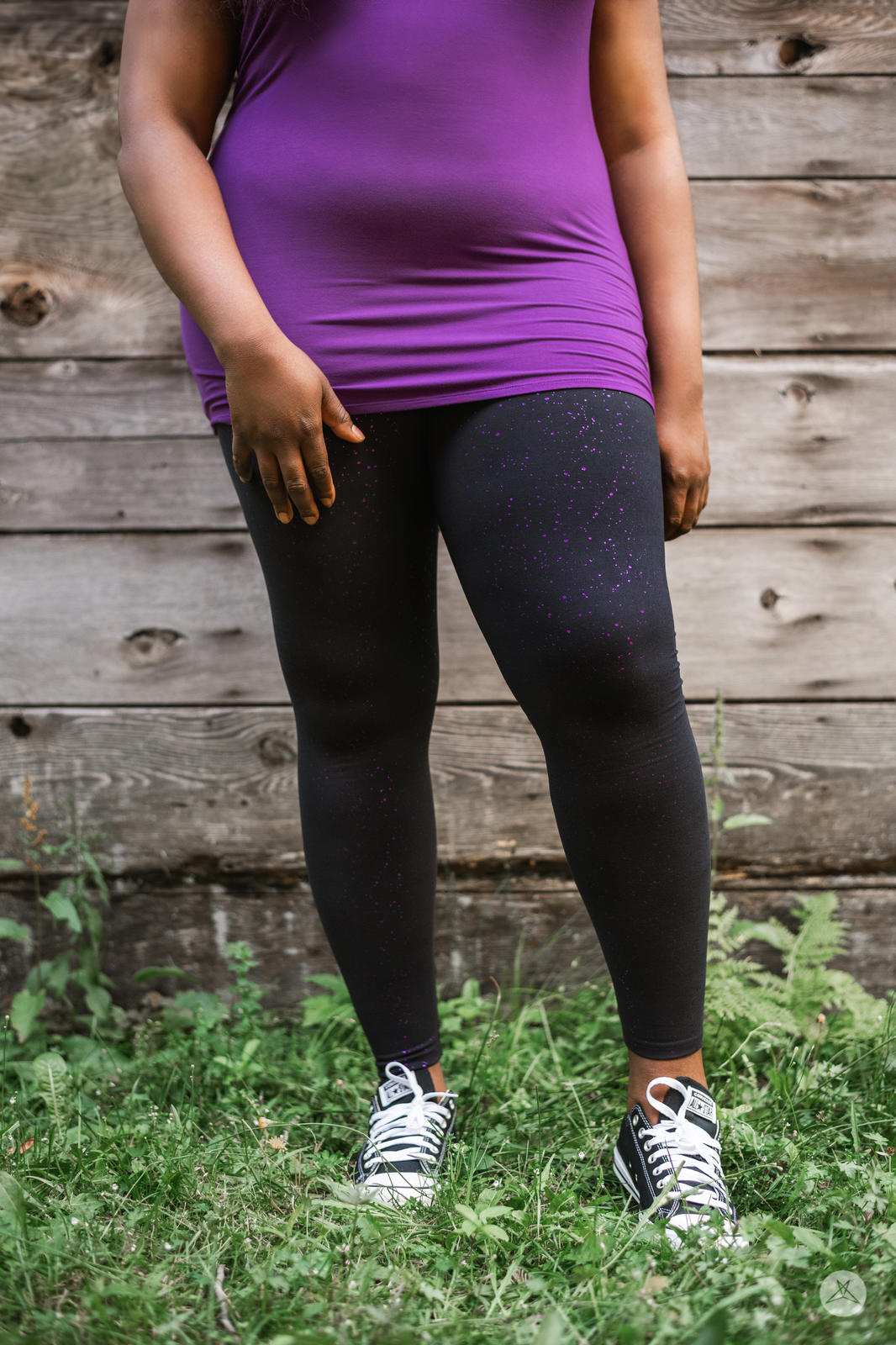 Foils Patterned Leggings