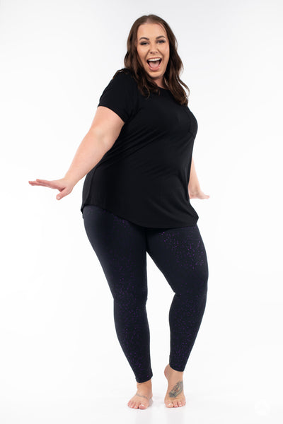 Amethyst Sparkle - Signature Leggings