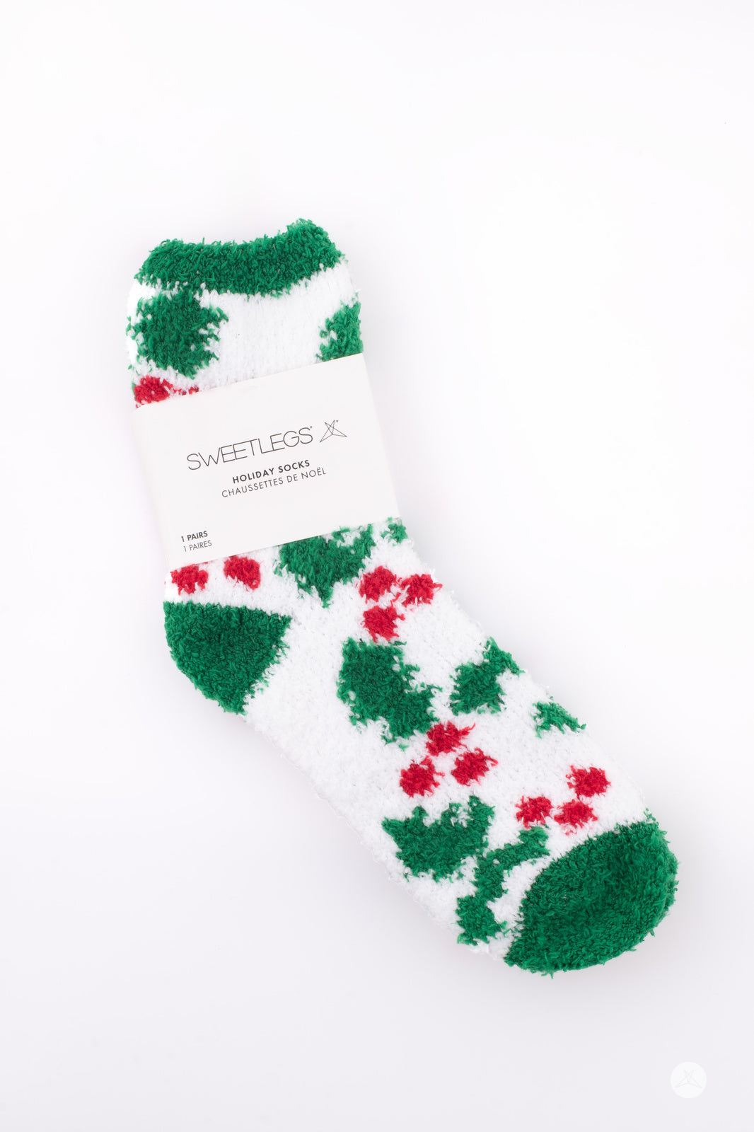 Fuzzy Festive Sock