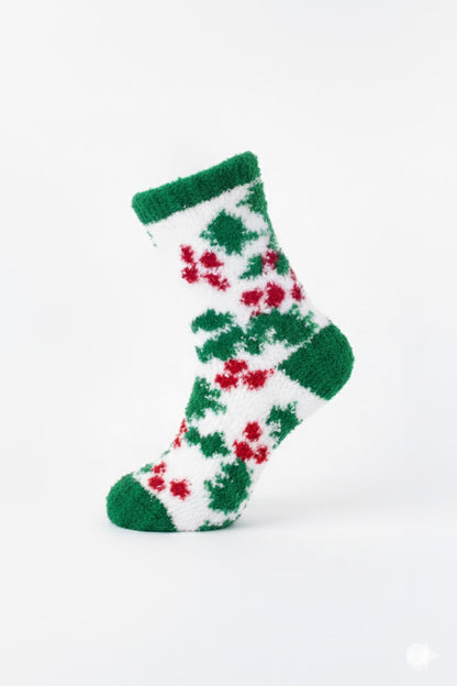 Fuzzy Festive Sock