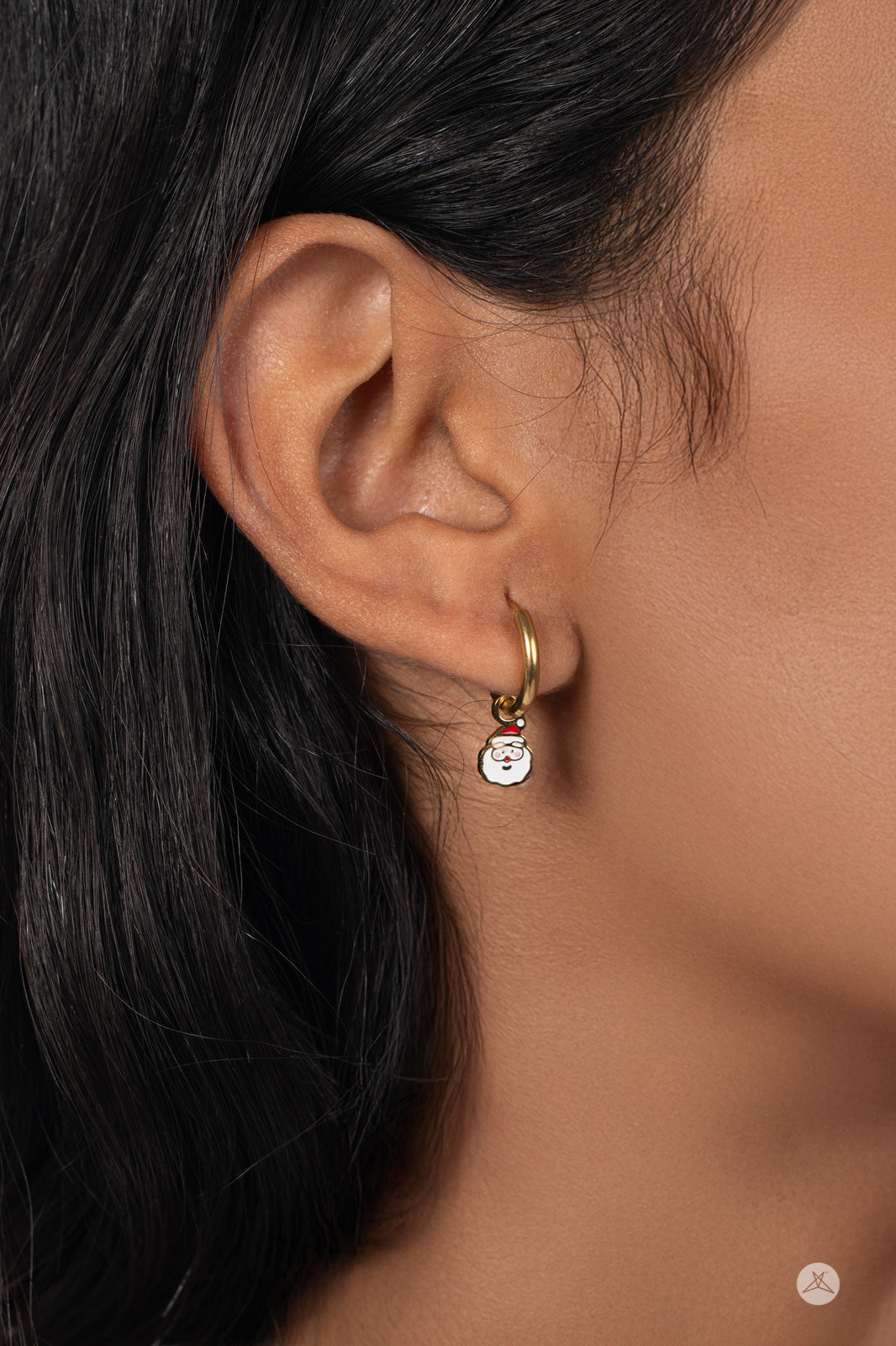 Holiday Hoop Earrings