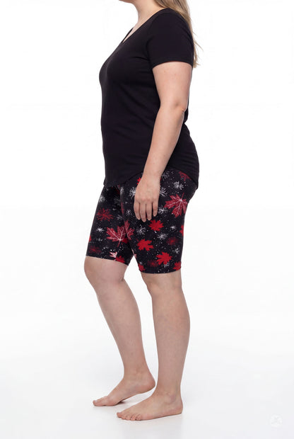 Maple Mood Biker Shorts