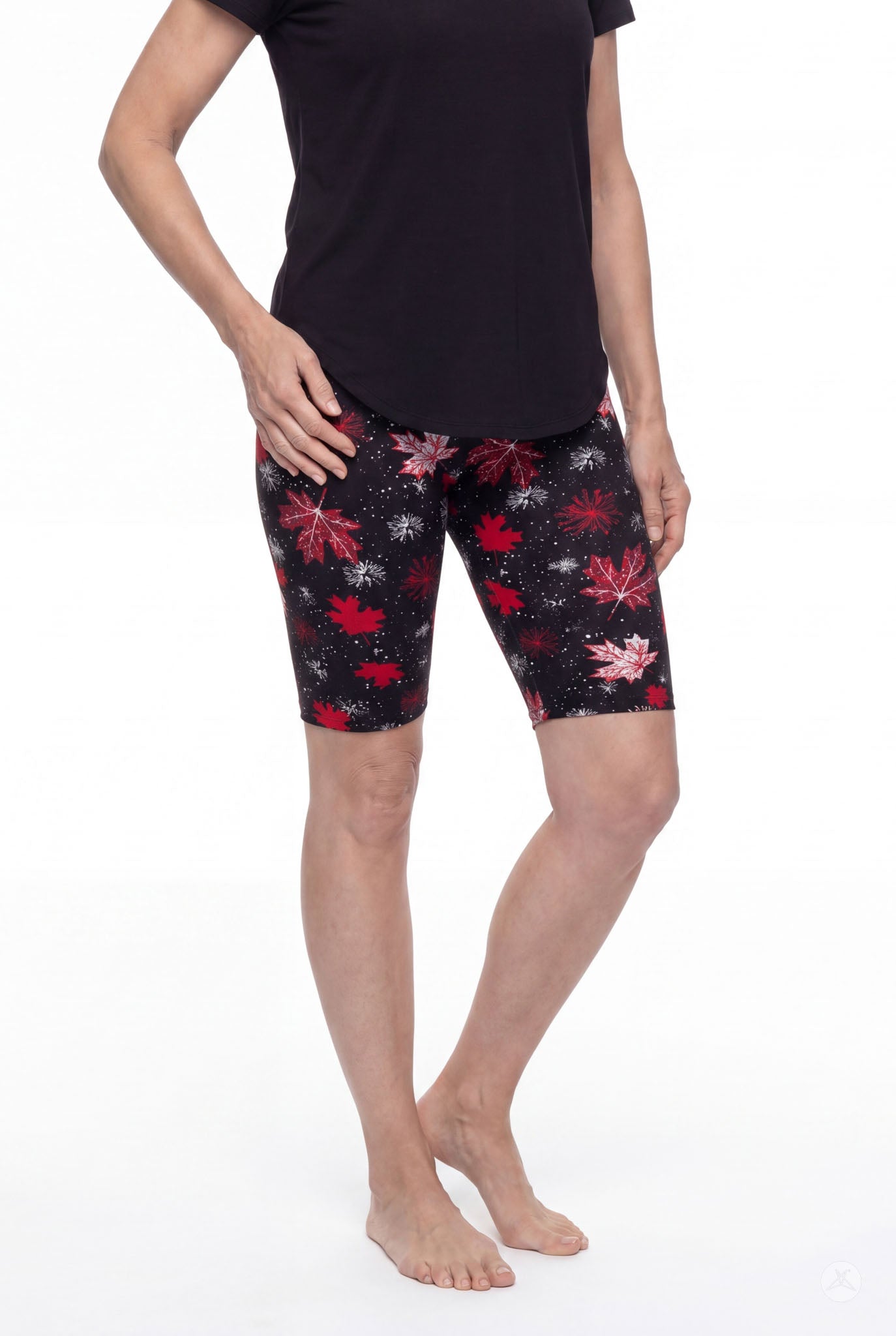 Maple Mood Biker Shorts