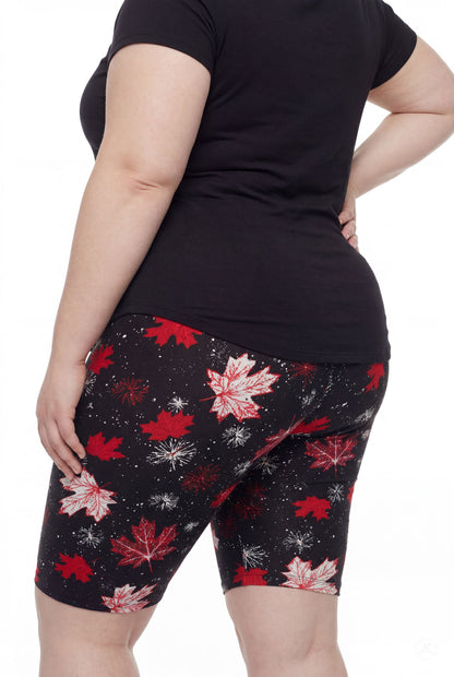 Maple Mood Biker Shorts
