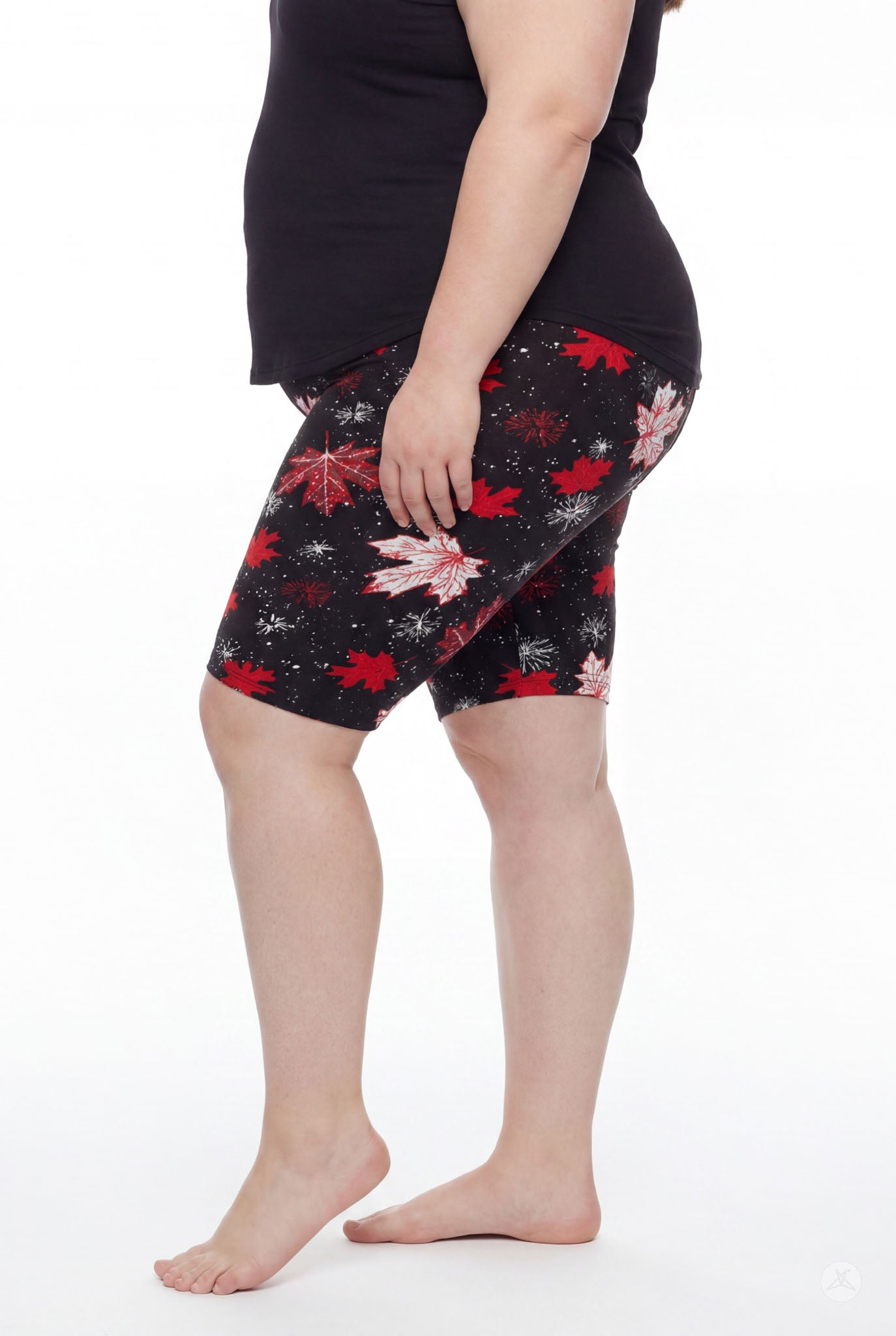Maple Mood Biker Shorts