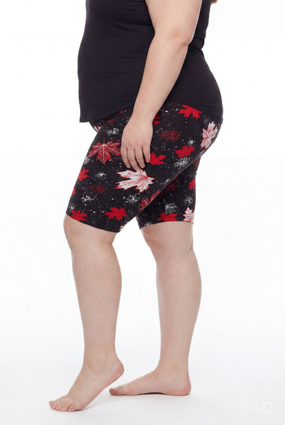 Maple Mood Biker Shorts