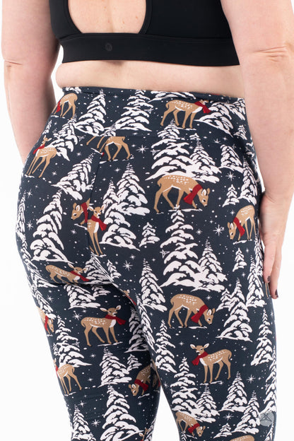 Snow Cute High-Waisted Leggings