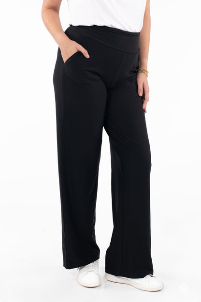 High-Waist Wide Leg Pants