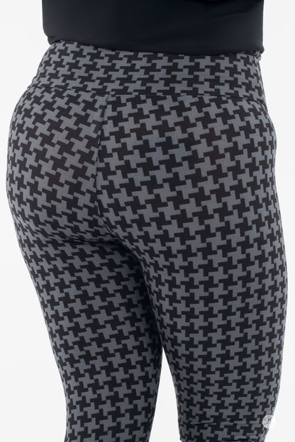 Gone Geometric High-Waisted Leggings