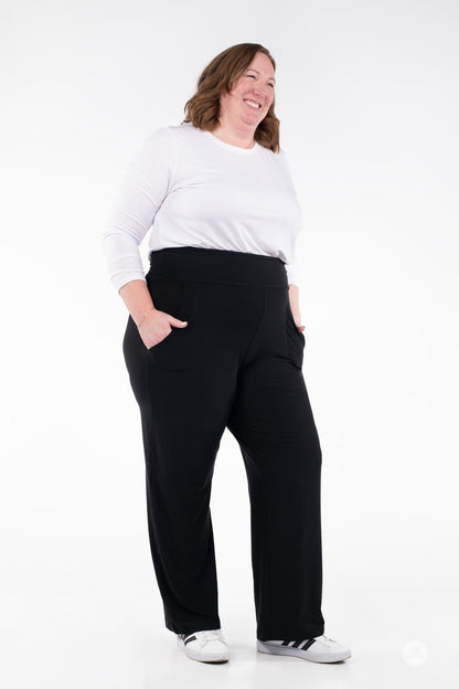 High-Waist Wide Leg Pants