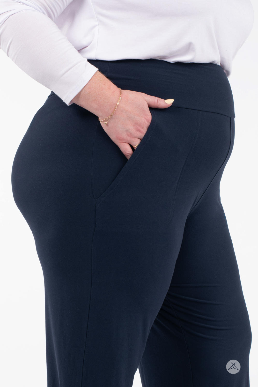 High-Waist Wide Leg Pants