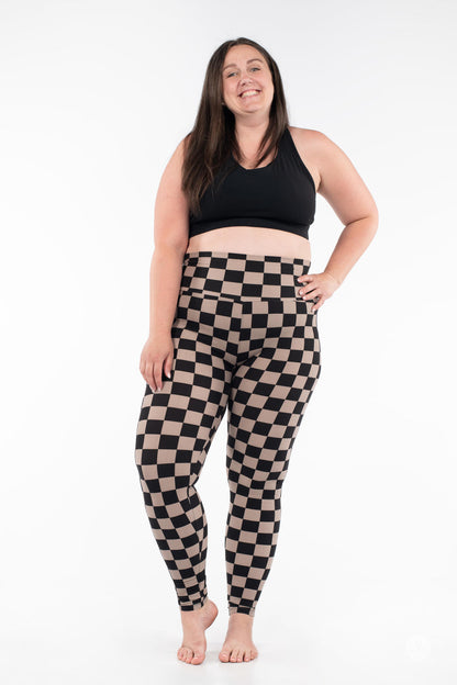 Check Yourself High-Waisted Leggings