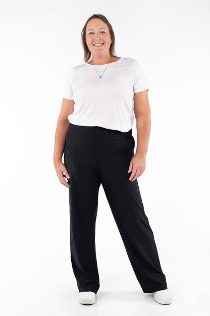 High-Waist Wide Leg Pants