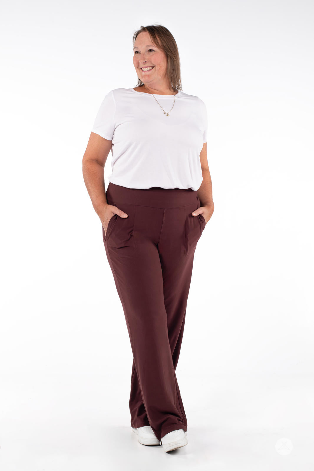 High-Waist Wide Leg Pants