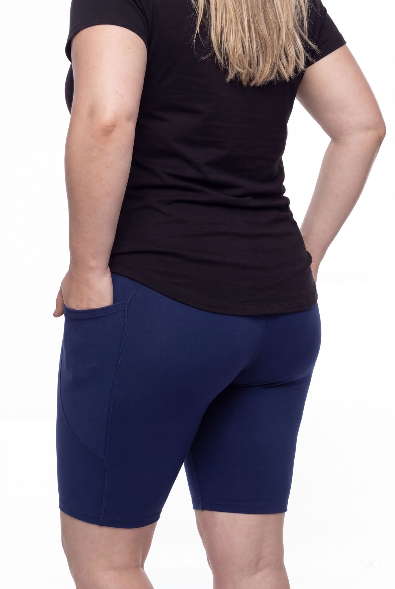 Still Water Pocket Biker Shorts