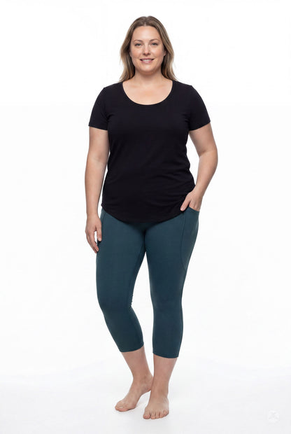 Deep Teal Pocket Crops