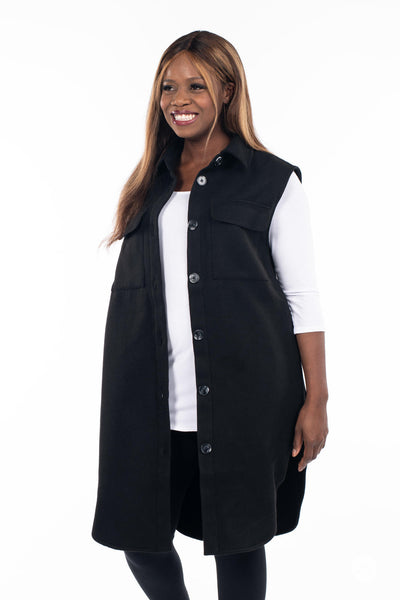 Layering Shacket Vest - 