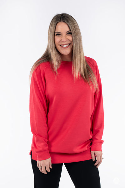 Comfort Crew Neck Sweatshirt - Fresh For Fall