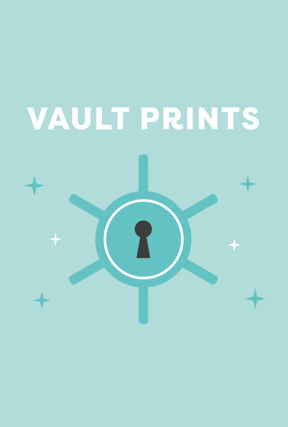 SweetLegs Vault - Signature Crops logo with vault lock and stars on light blue background minimalist design