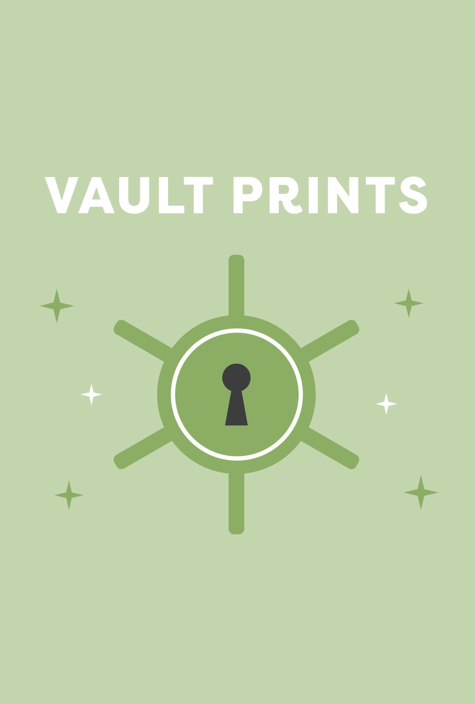 SweetLegs Vault - High-Waisted Leggings logo featuring a stylized safe dial with keyhole and star accents on green background
