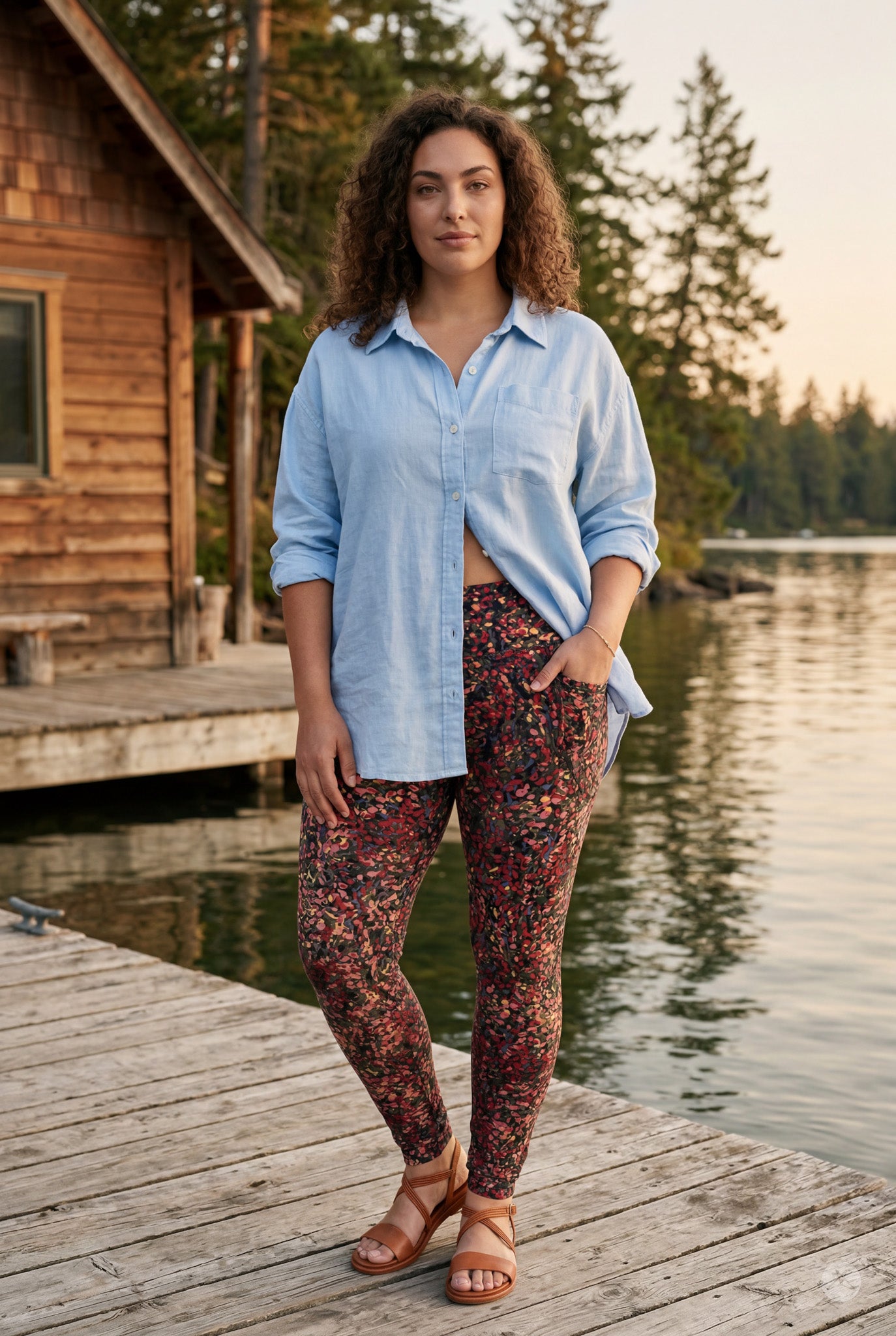 Wild Canvas Pocket High-Waisted Leggings