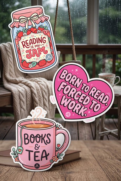 The Book Lover Sticker Pack