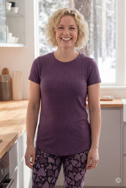 The Soft Ribbed Tee