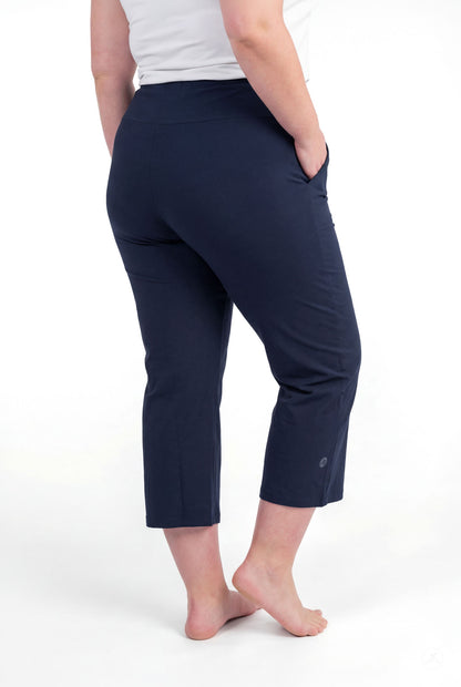 High-Waist Wide Leg Crops