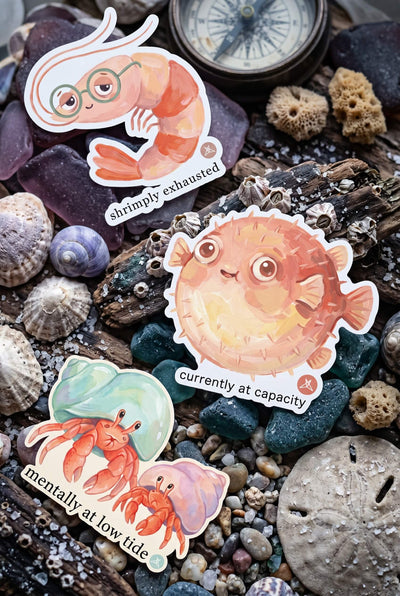 Sea-riously Unwell Sticker Pack - 
