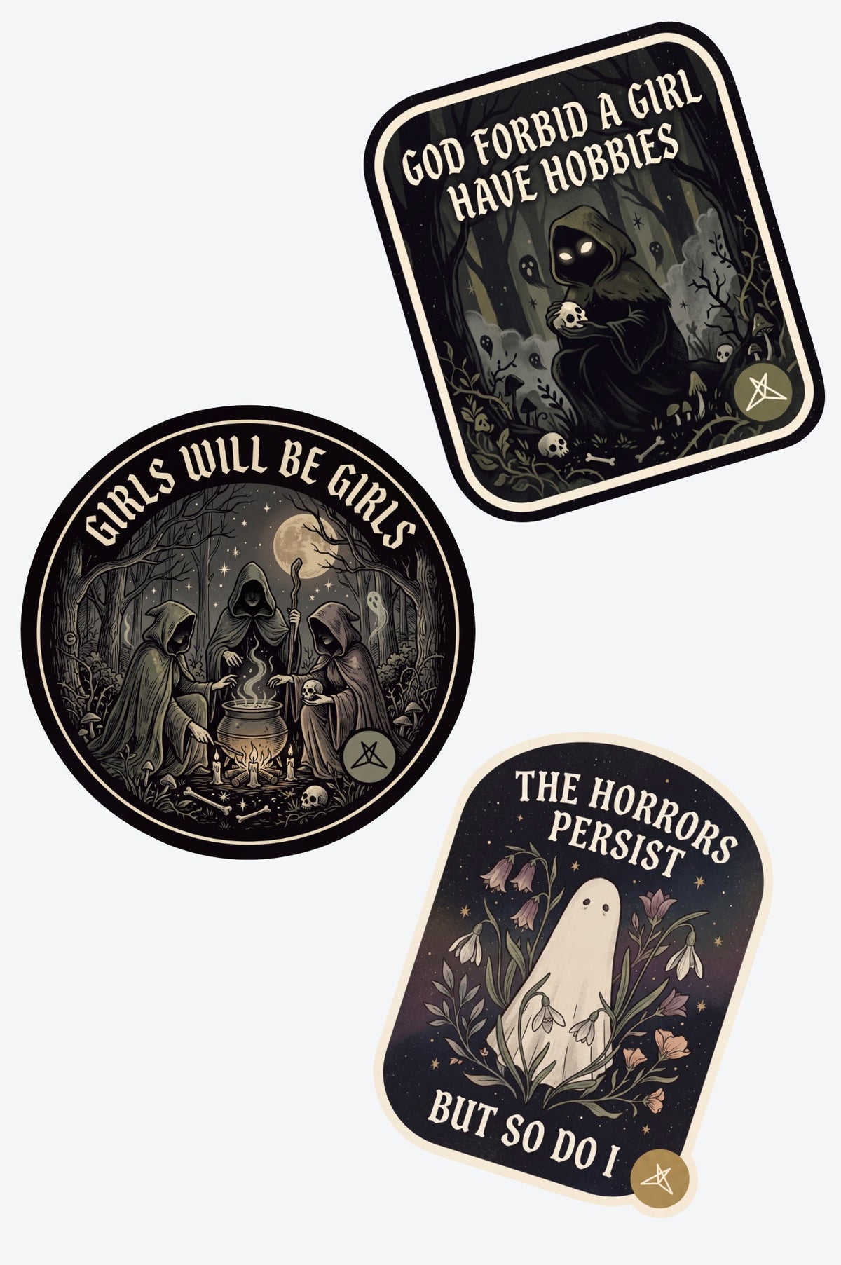 The Horrors Persist Sticker Pack