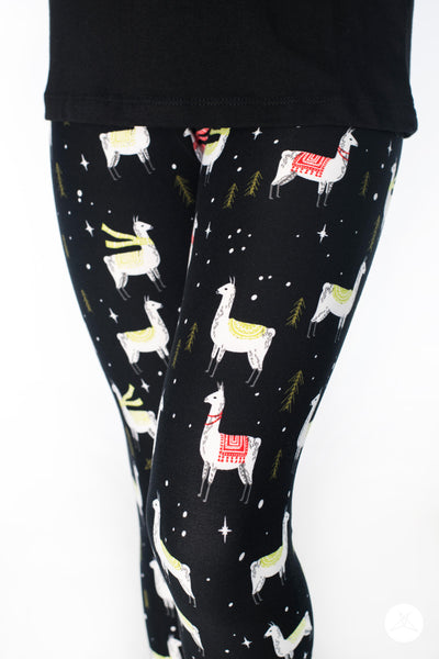 Feliz Llamadad Kids Leggings - Sale