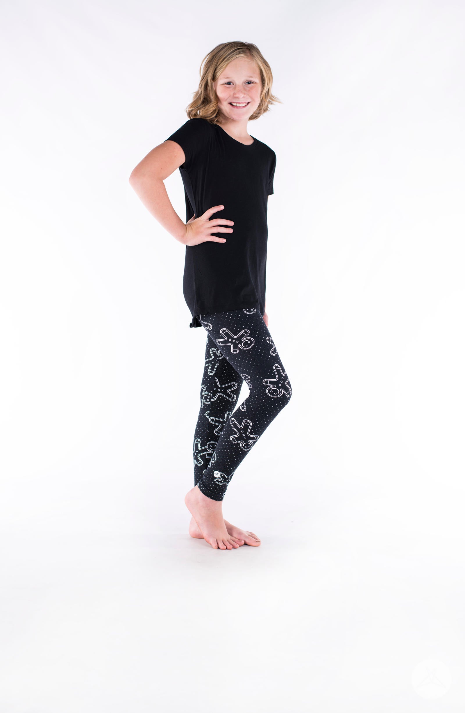 Oh Snap Kids leggings - SweetLegs