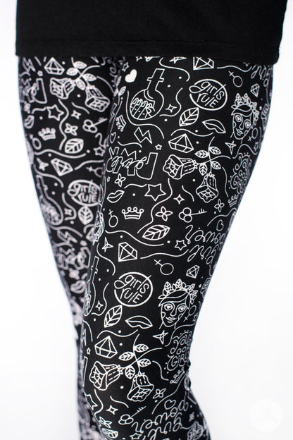 Girl Power Kids leggings - SweetLegs