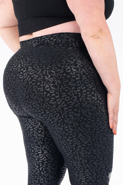 Onyx Wide Waistband Leggings