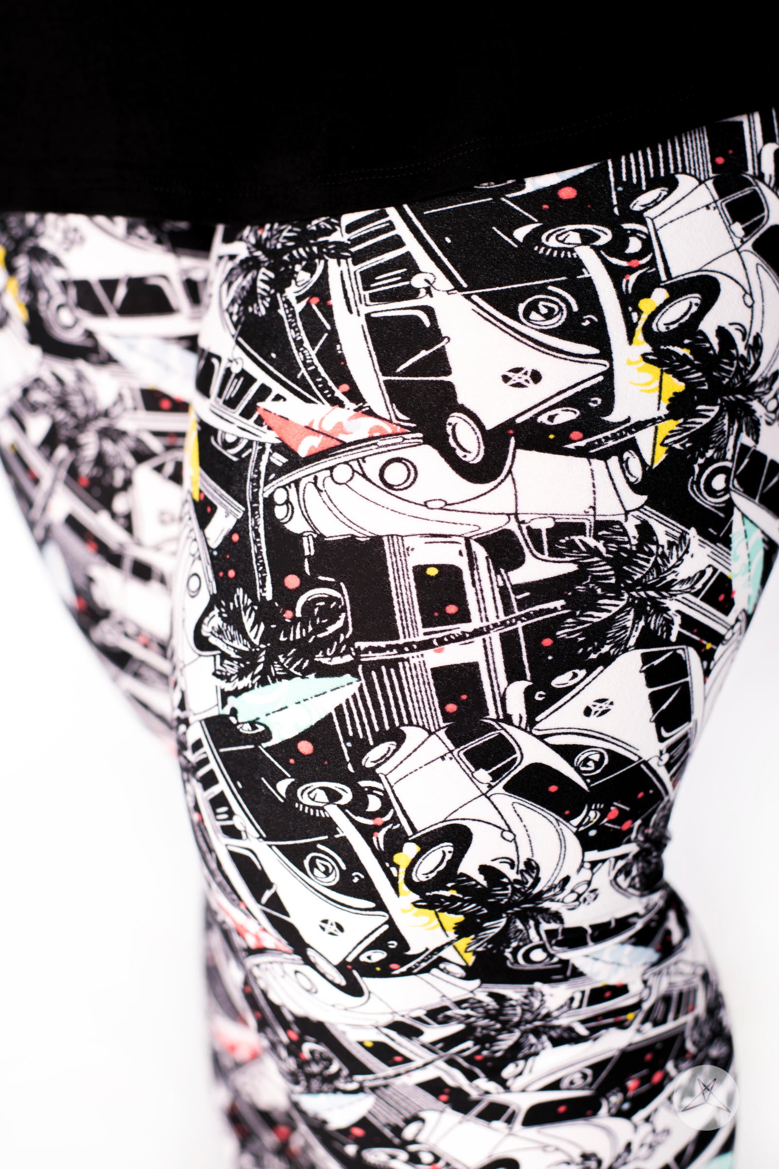 California Dreamin' Plus leggings - SweetLegs