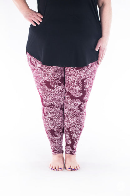 Pure Bliss Plus leggings - SweetLegs