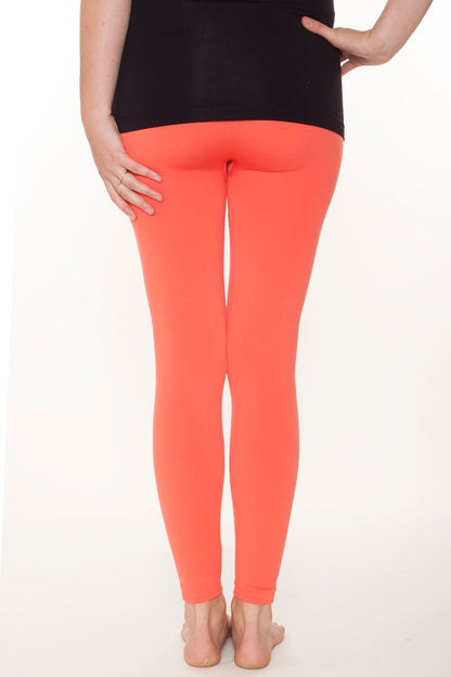 Sweet Tangerine Fleece leggings - SweetLegs
