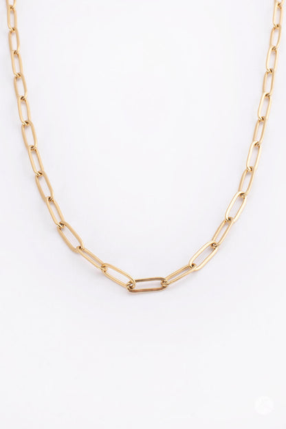 Classic Paperclip Chain Necklace