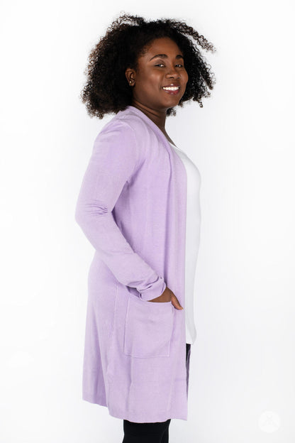 Spring Cardigan - Wisteria