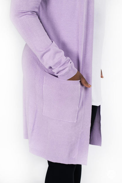 Spring Cardigan - Wisteria