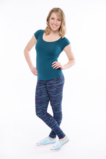 Black Opal leggings - SweetLegs