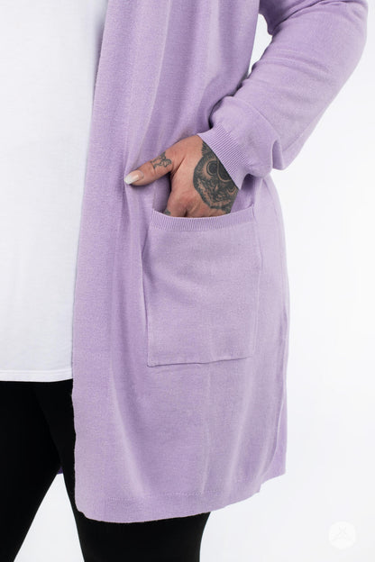 Spring Cardigan - Wisteria