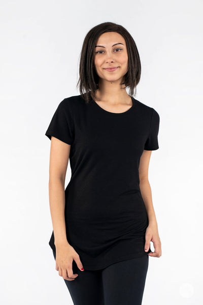 Crew Neck Tee - Classic Black Essentials
