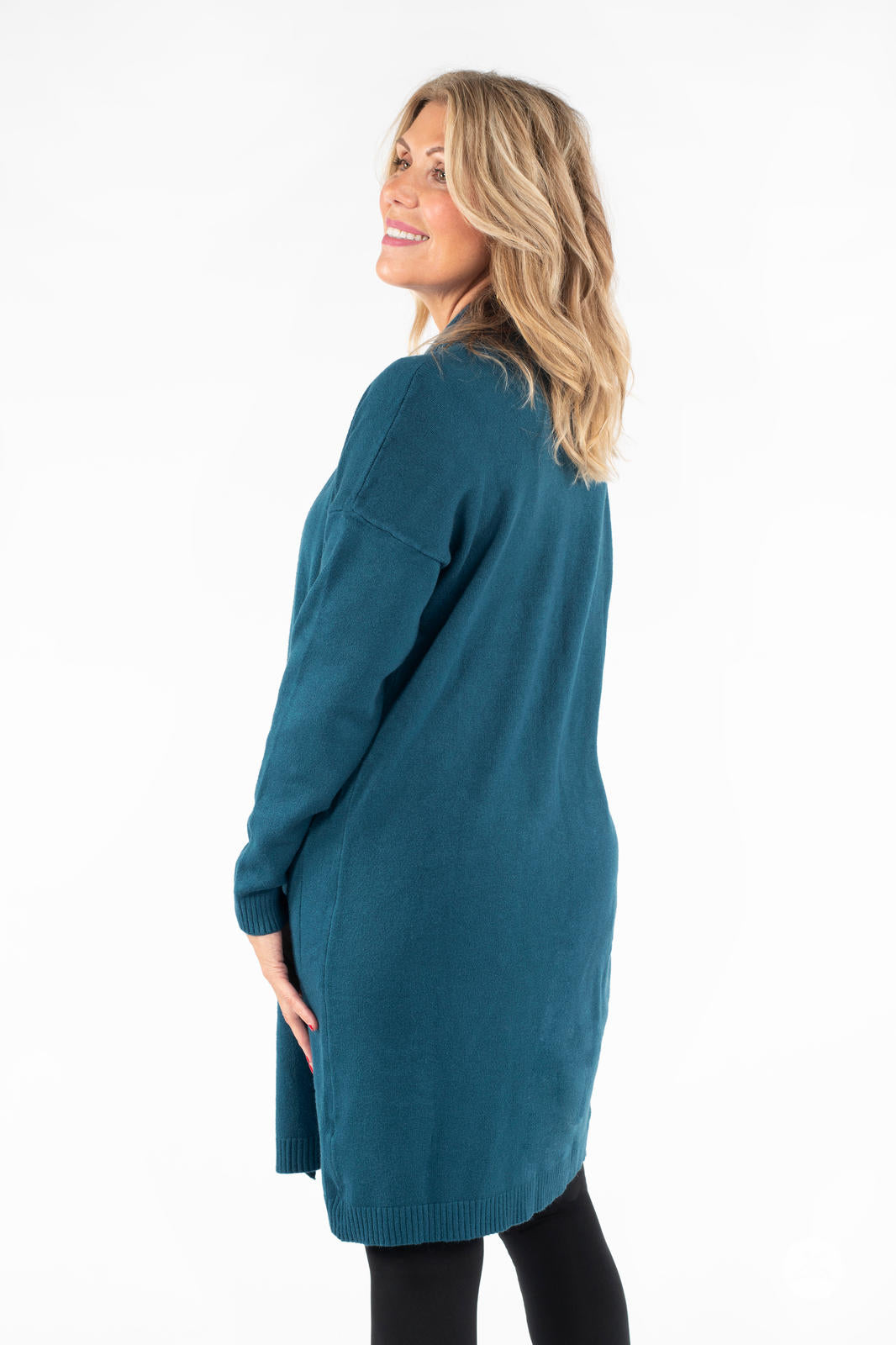 Ultra Soft Open Cardigan Northern Sea