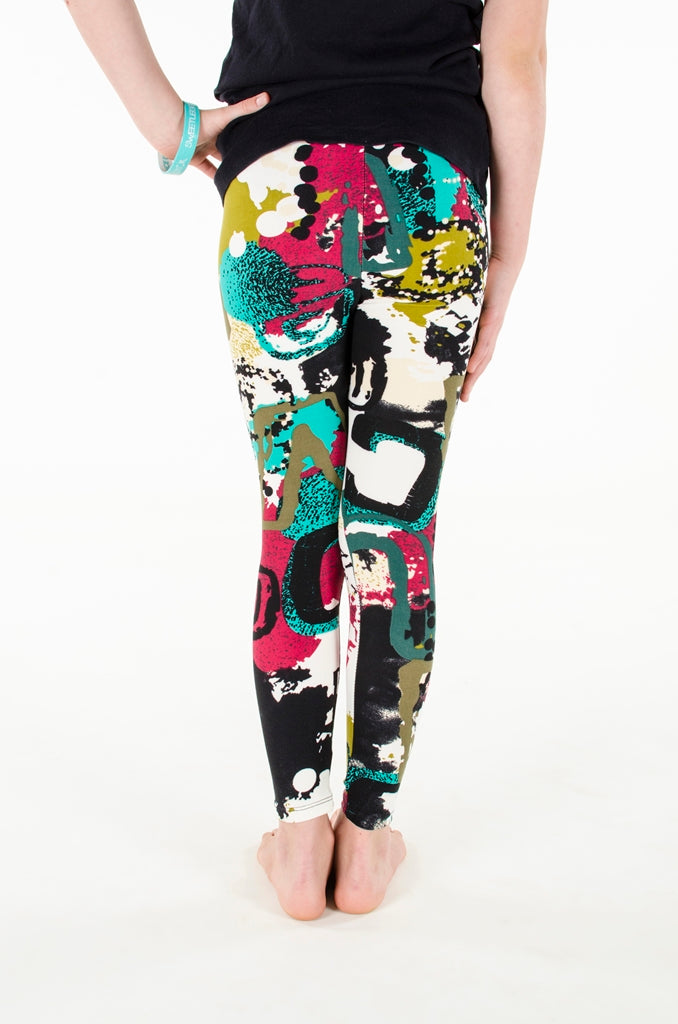 Color Splash Kids leggings - SweetLegs