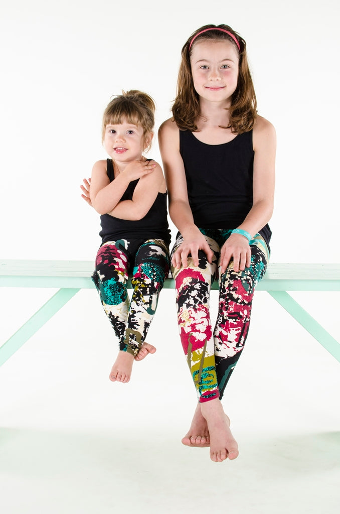 Color Splash Kids leggings - SweetLegs